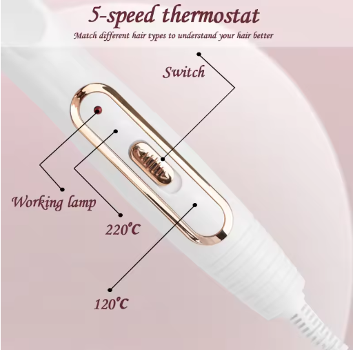 3-in-1 Electric Heating Curler