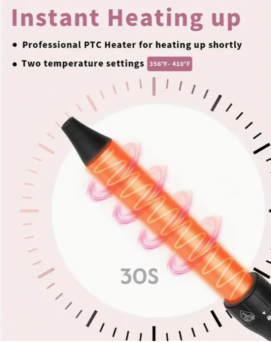 3-in-1 Electric Heating Curler