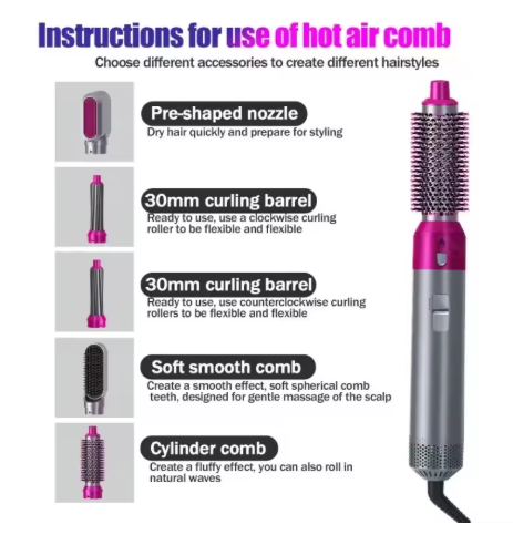 Hot Air Brush (5-in-1)
