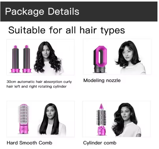 Hot Air Brush (5-in-1)